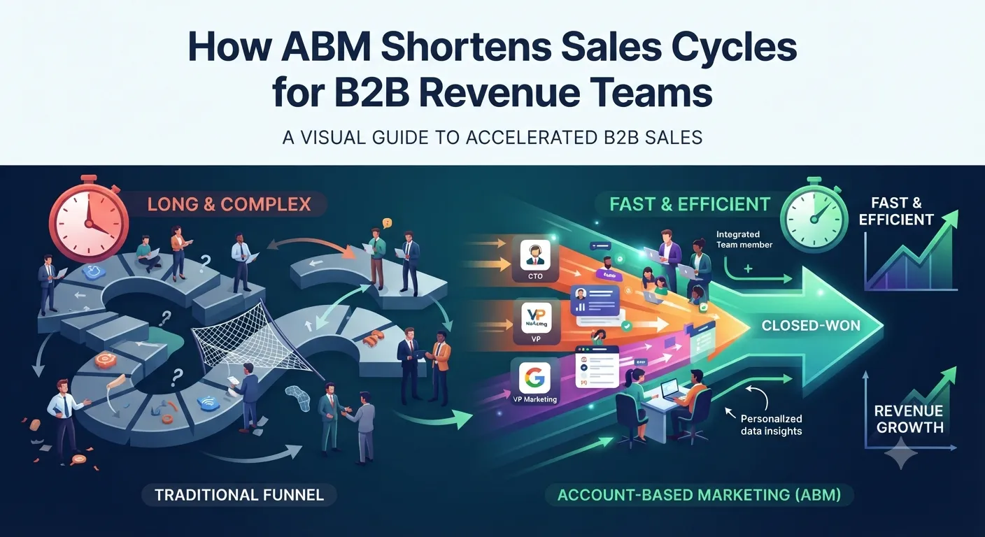 How ABM Shortens Sales Cycles for B2B Revenue Teams