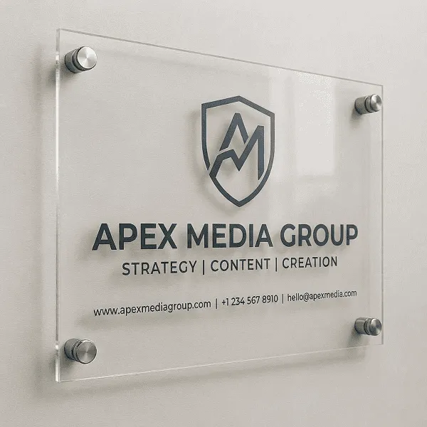 Custom Acrylic Sign Boards in India: Types, Uses & Buying Guide