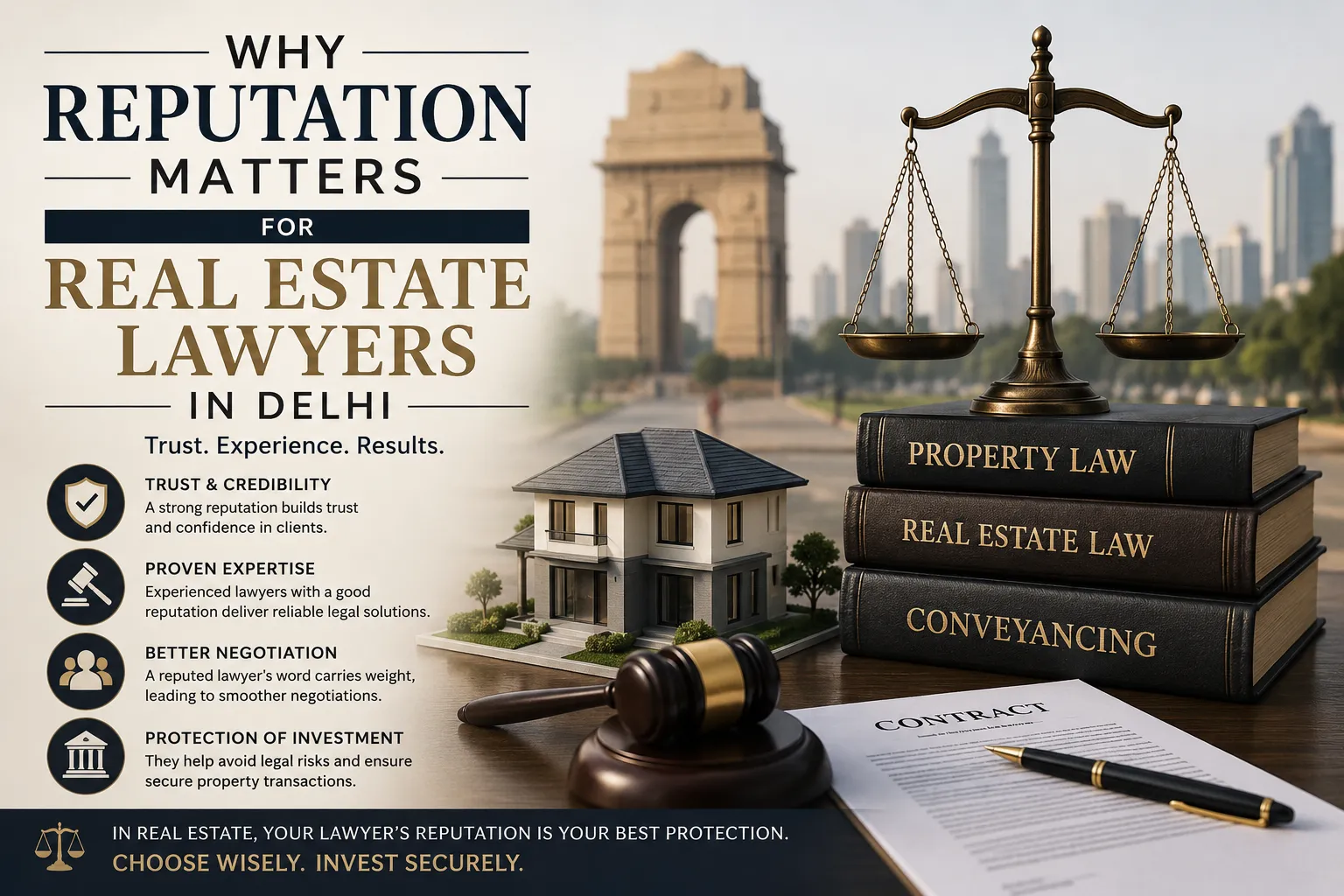 Why Reputation Matters for Real Estate Lawyers in Delhi