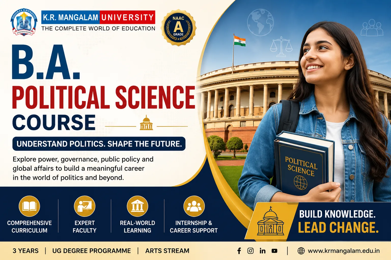 B.A. Political Science Course: Details, Eligibility, Scope & Career Opportunities