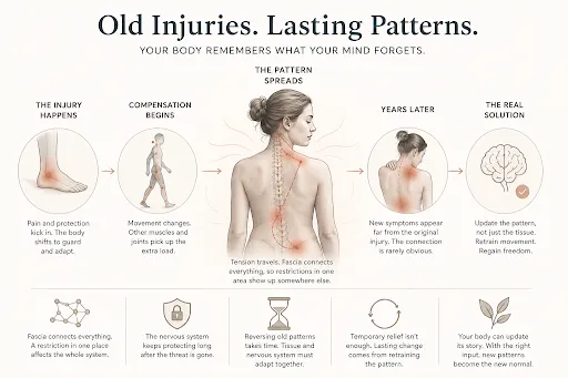 Why Your Body Holds Onto Old Injuries Long After They've Healed