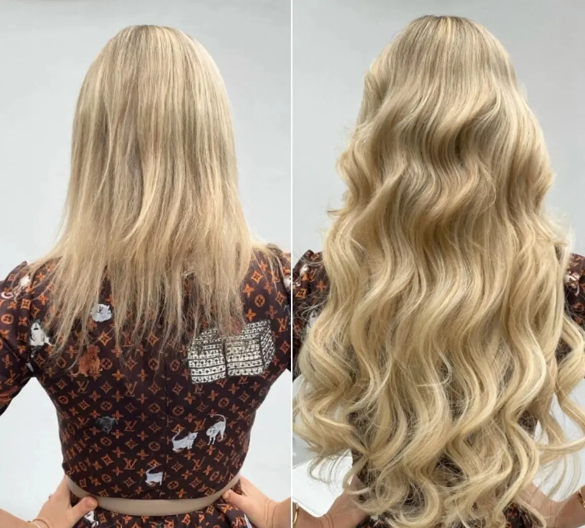 Discover Natural Looking Tape Extensions London with Tatiana Karelina