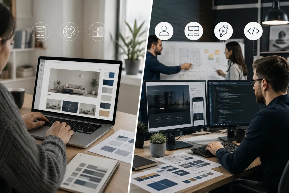 Website design price comparison