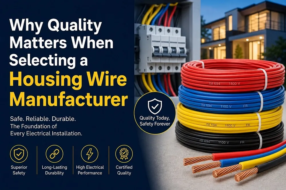 Why Quality Matters When Selecting a Housing Wire Manufacturer