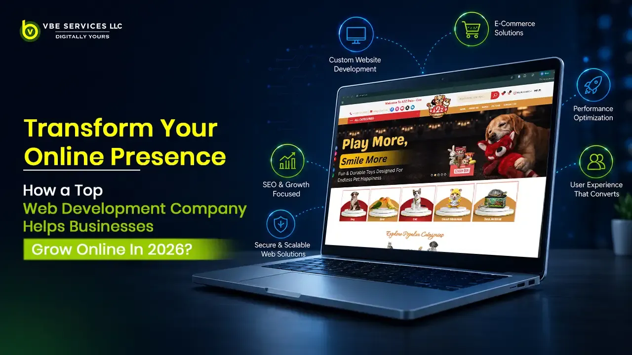 How a Top Web Development Company Helps Businesses Grow Online in 2026?