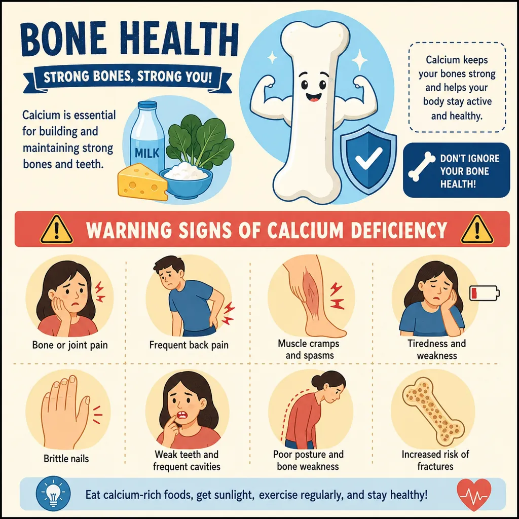 Recognize Calcium Deficiency: 10 Key Warning Signs