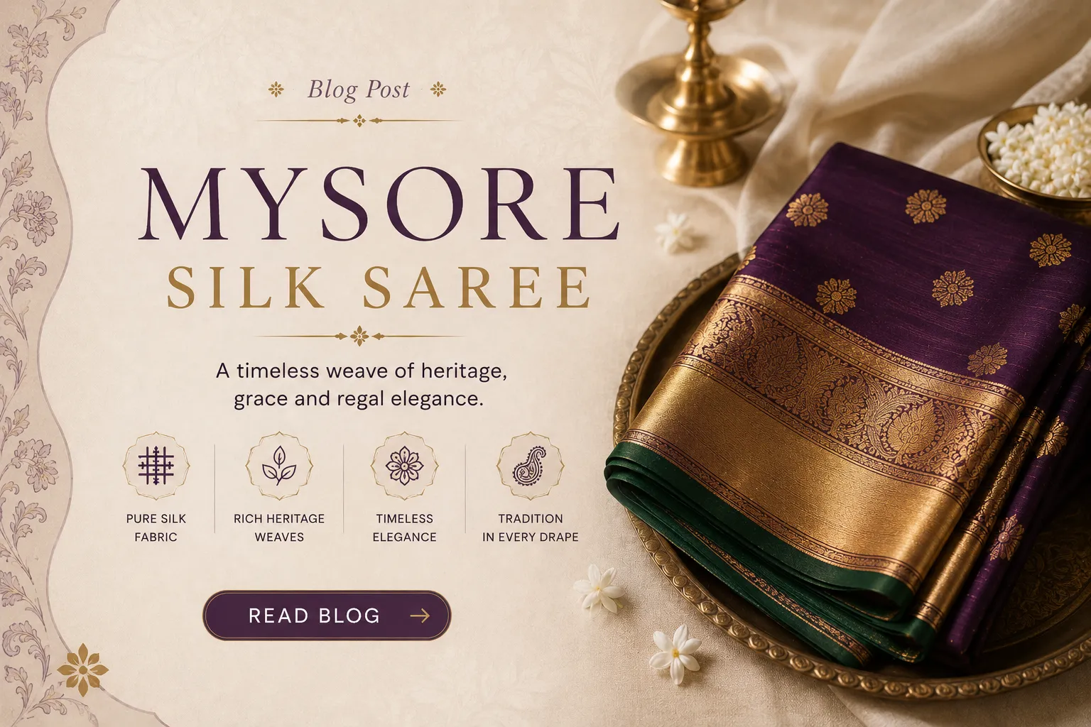 Complete Mysore Silk Saree Buying Checklist for First-Time Buyers
