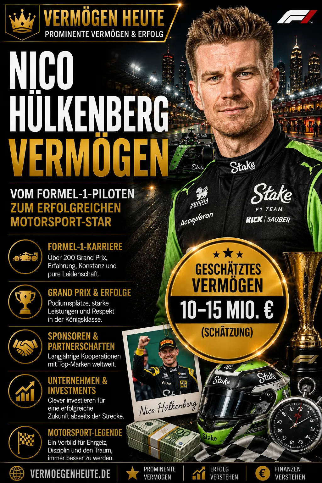Nico Hülkenberg: Warum Erfahrung in der Formel 1 langfristig den Unterschied macht