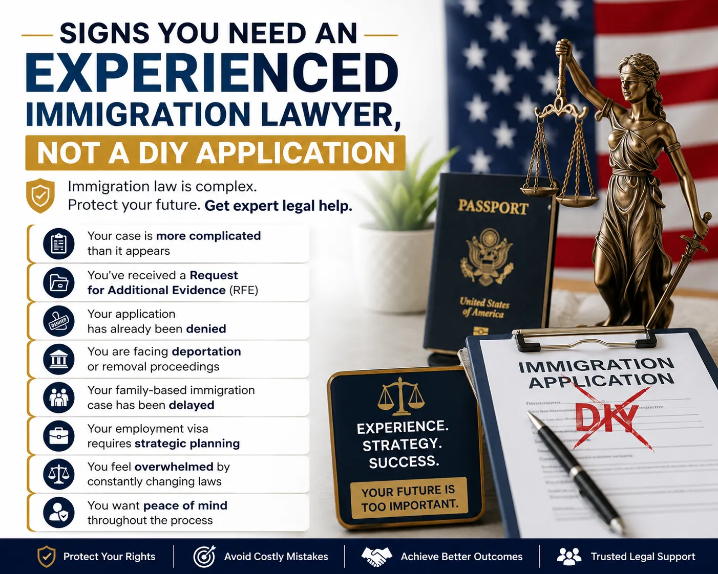 Signs You Need an Experienced Immigration Lawyer, Not a DIY Application