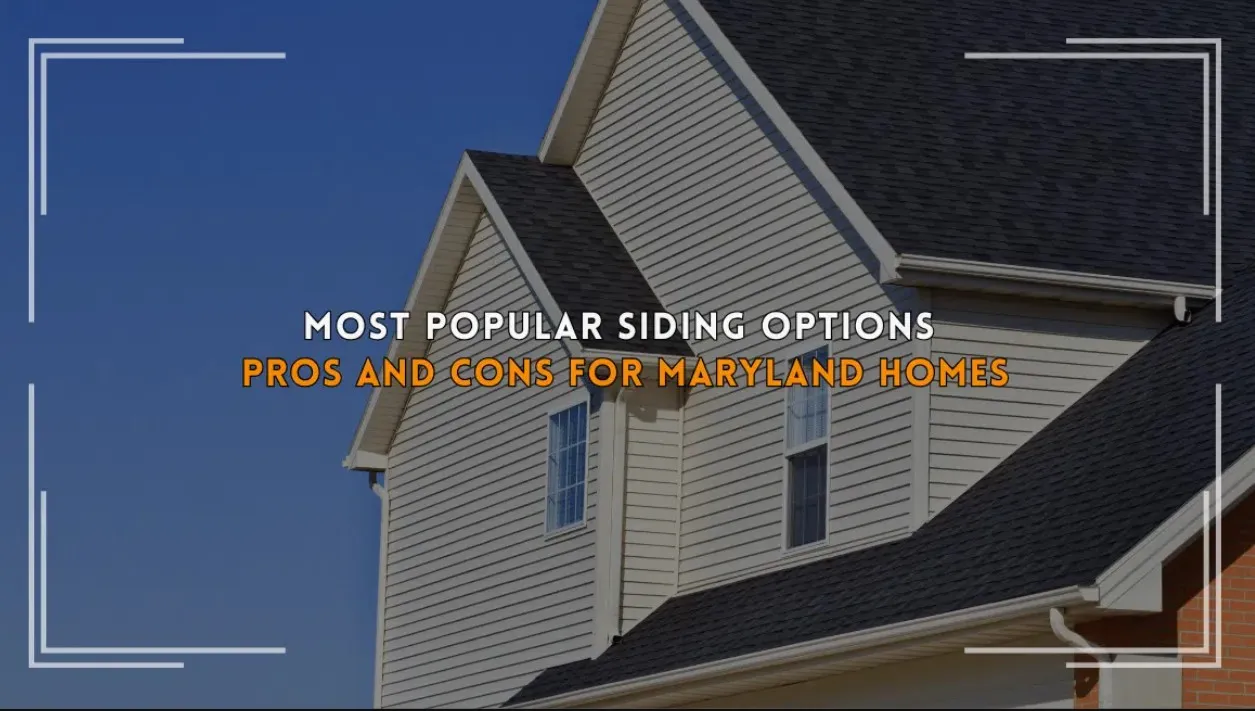 Siding Options for Maryland Homes: A Complete Comparison Guide