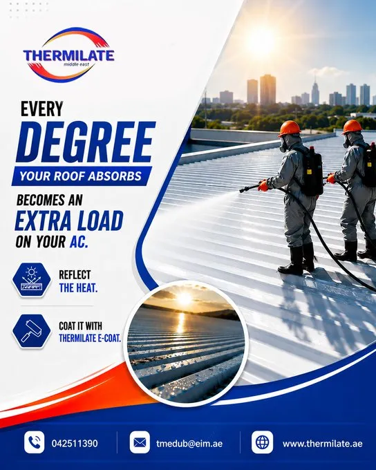 Heat Reflective Coating in UAE: How Reflective Insulating Coatings Cut Cooling Costs