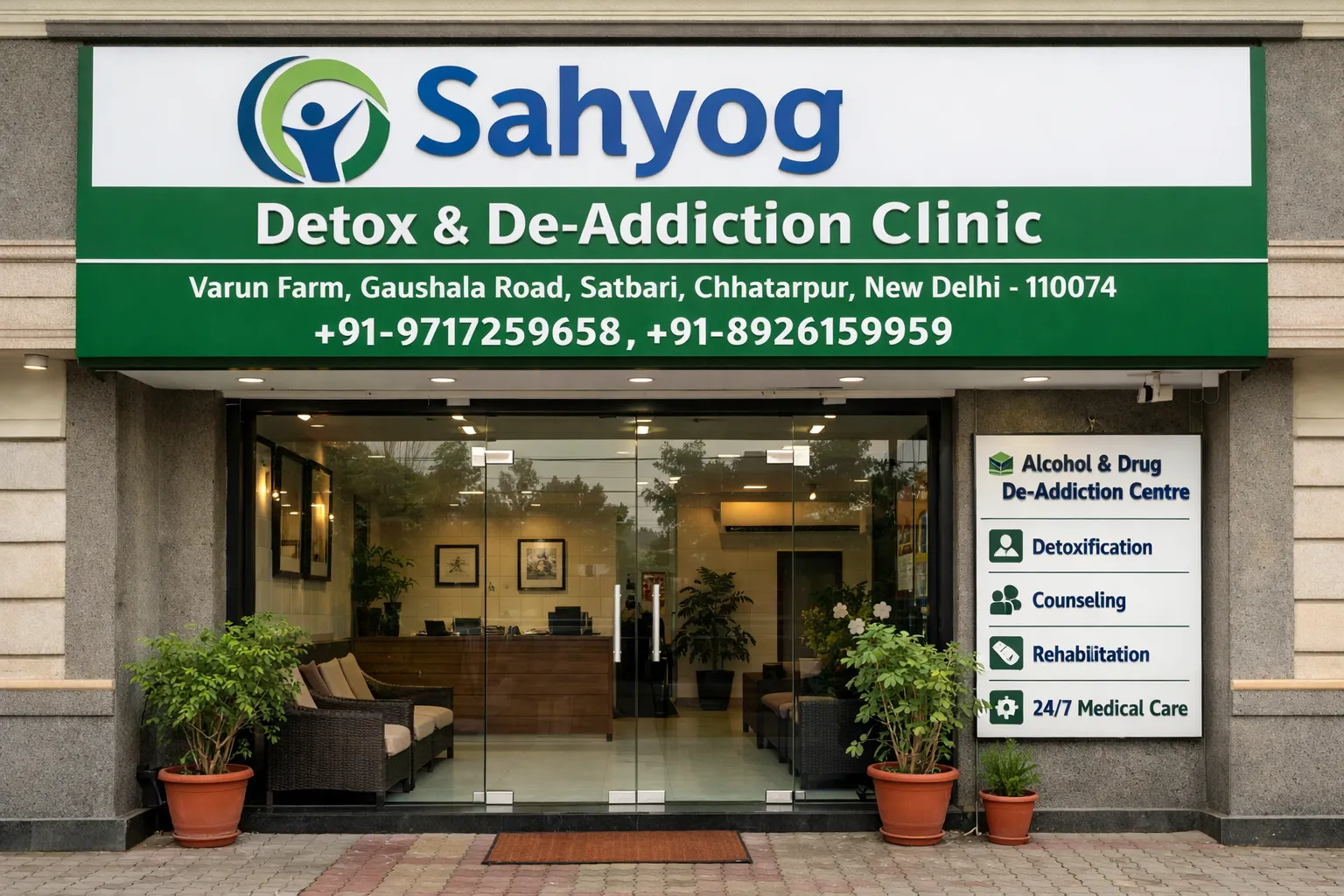 Drug Rehabilitation Centre in Saket – A Trusted Path to Recovery with Sahyog Foundation