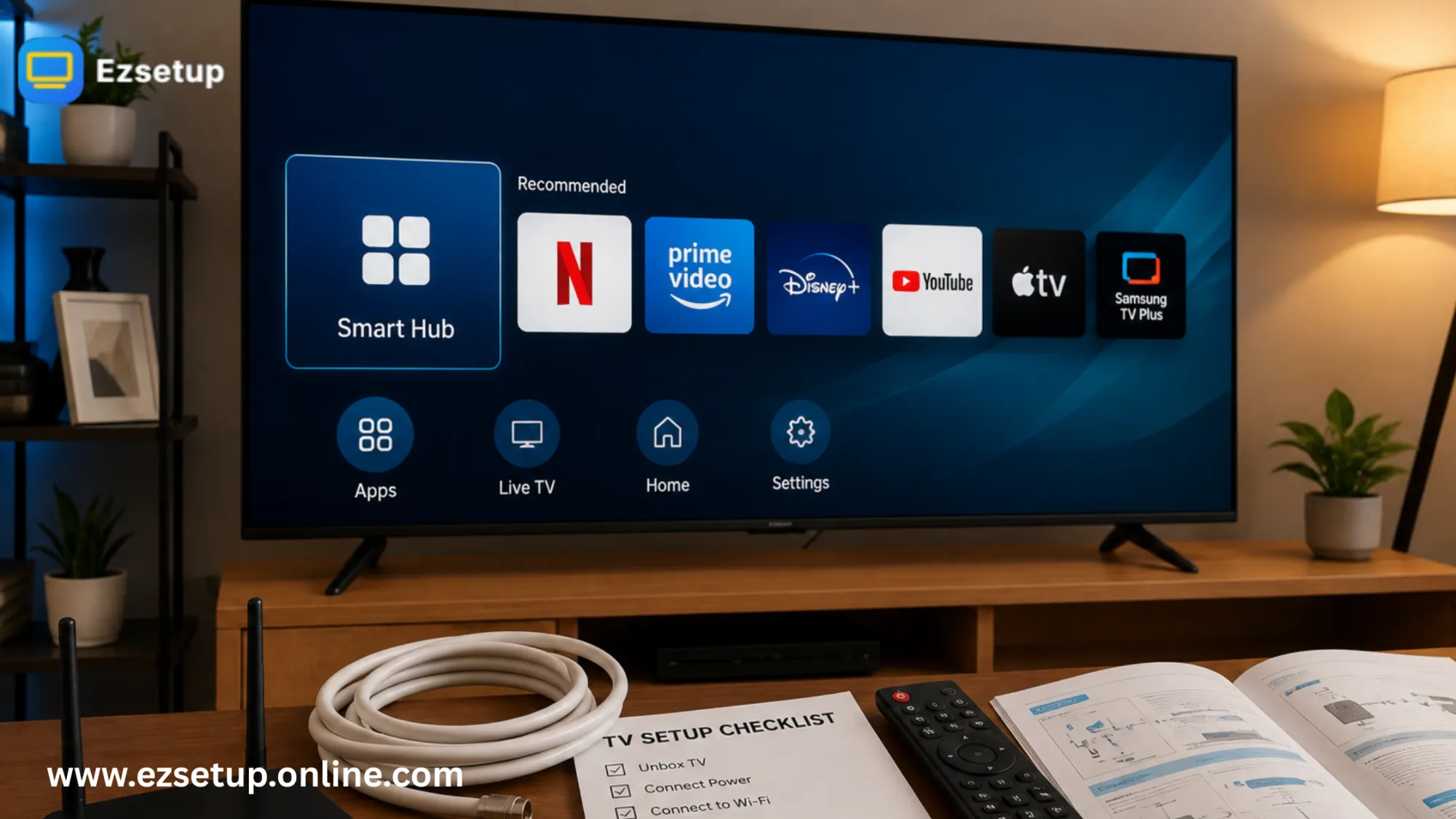 Samsung TV Setup: Complete Step-by-Step Guide for First-Time Users (Wi-Fi, Antenna & Channels)