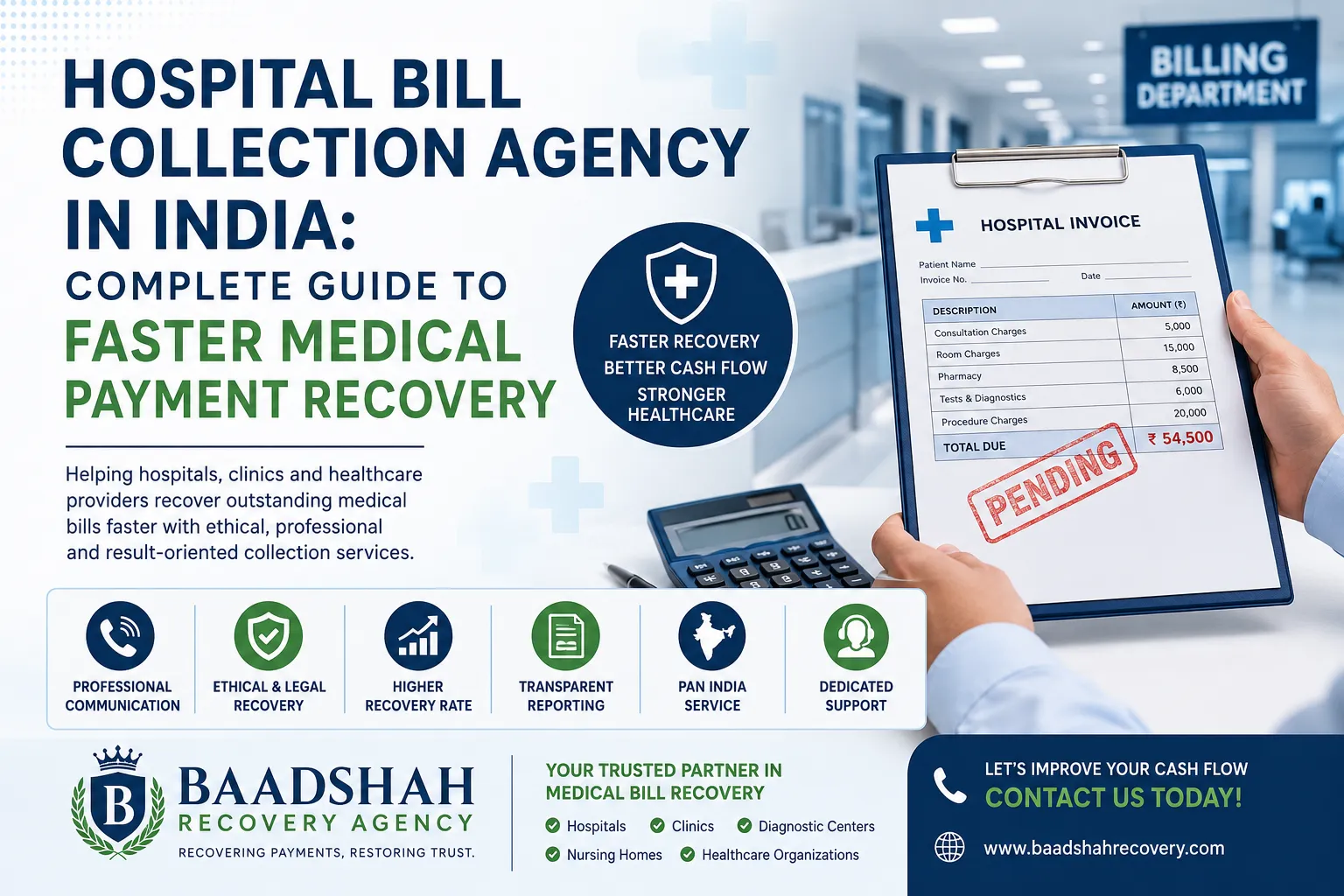 Hospital Bill Collection Agency in India: Complete Guide to Faster Medical Payment Recovery