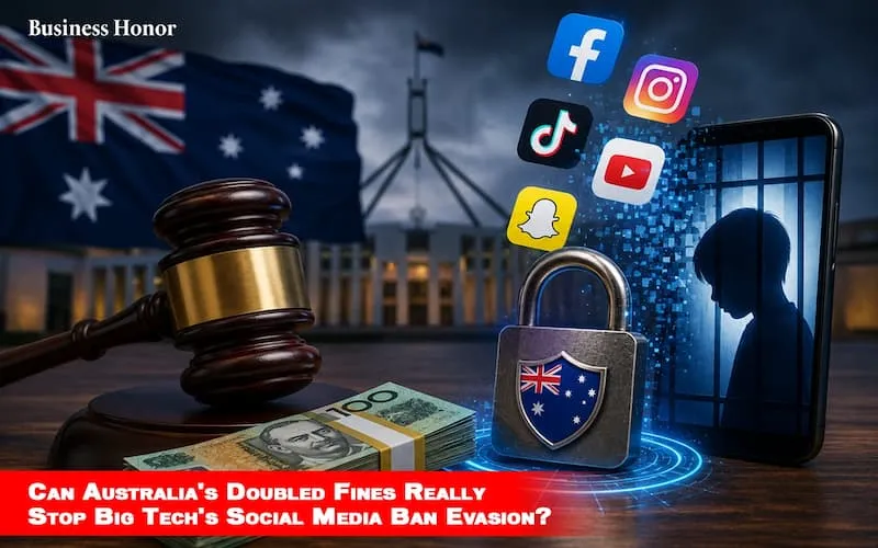Can Australia's Doubled Fines Really Stop Big Tech's Social Media Ban Evasion?