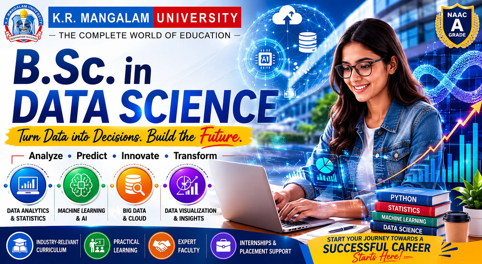 B.Sc. in Data Science Course: Eligibility, Scope & Career Opportunities