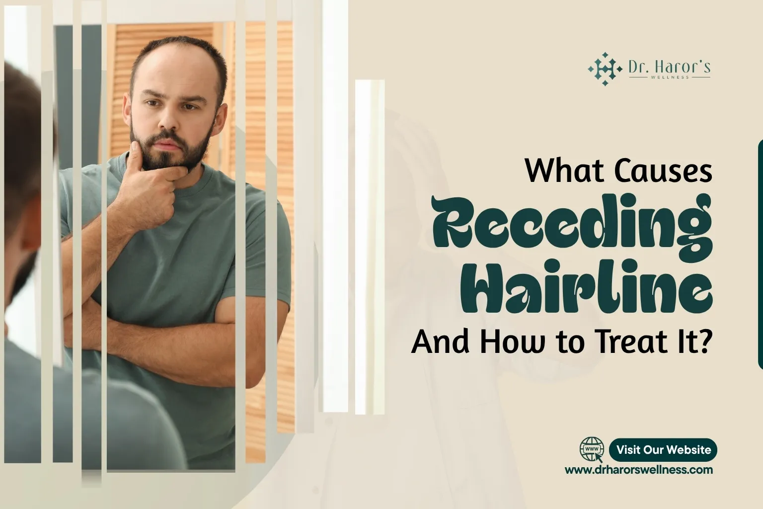 What Causes Receding Hairline— And How to Treat It?