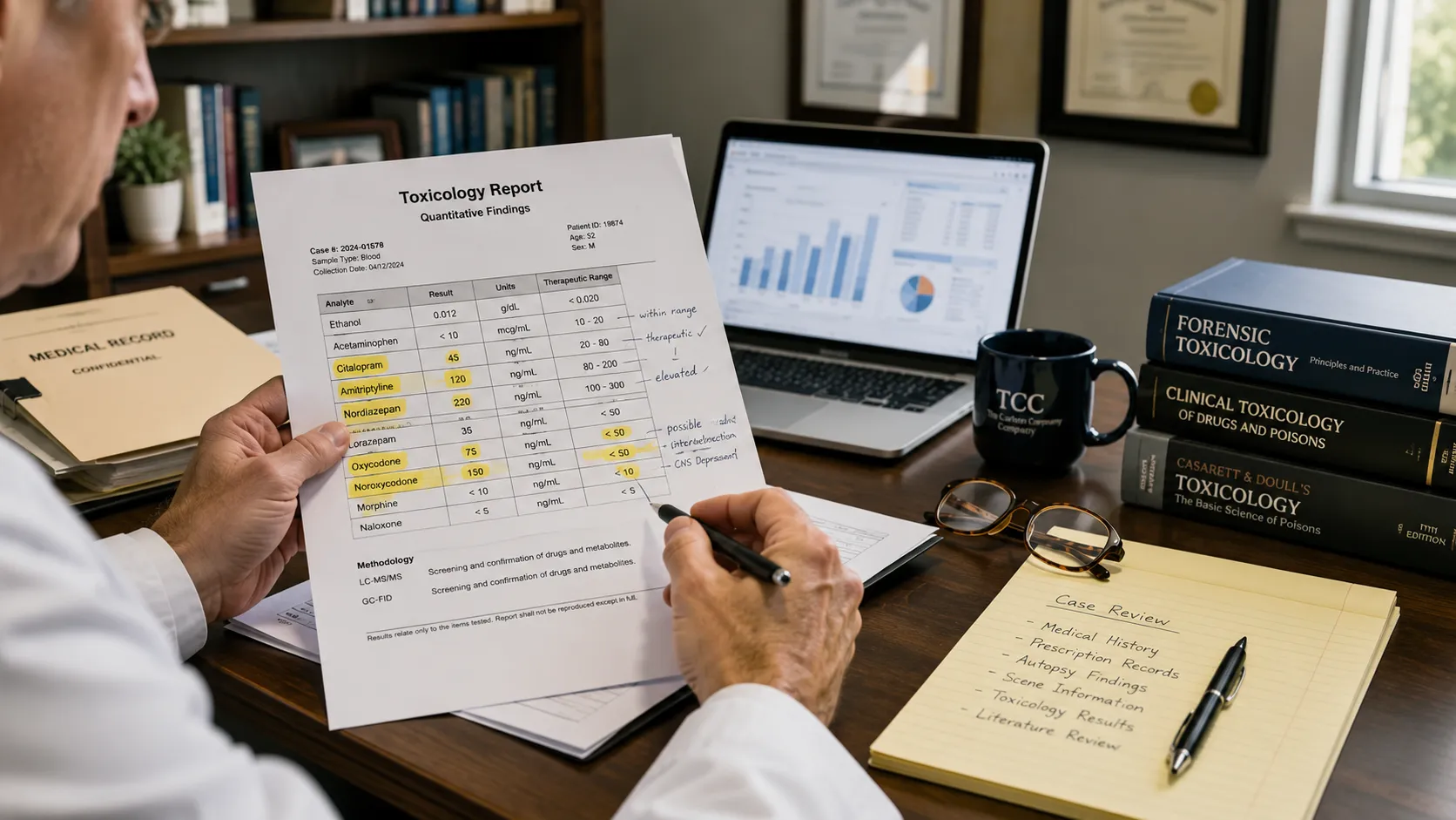 How to Understand a Postmortem Toxicology Report