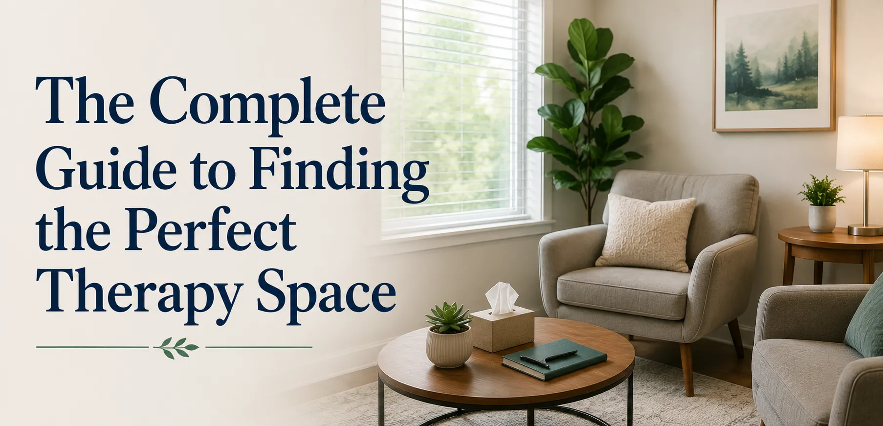 The Complete Guide to Finding the Perfect Therapy Space