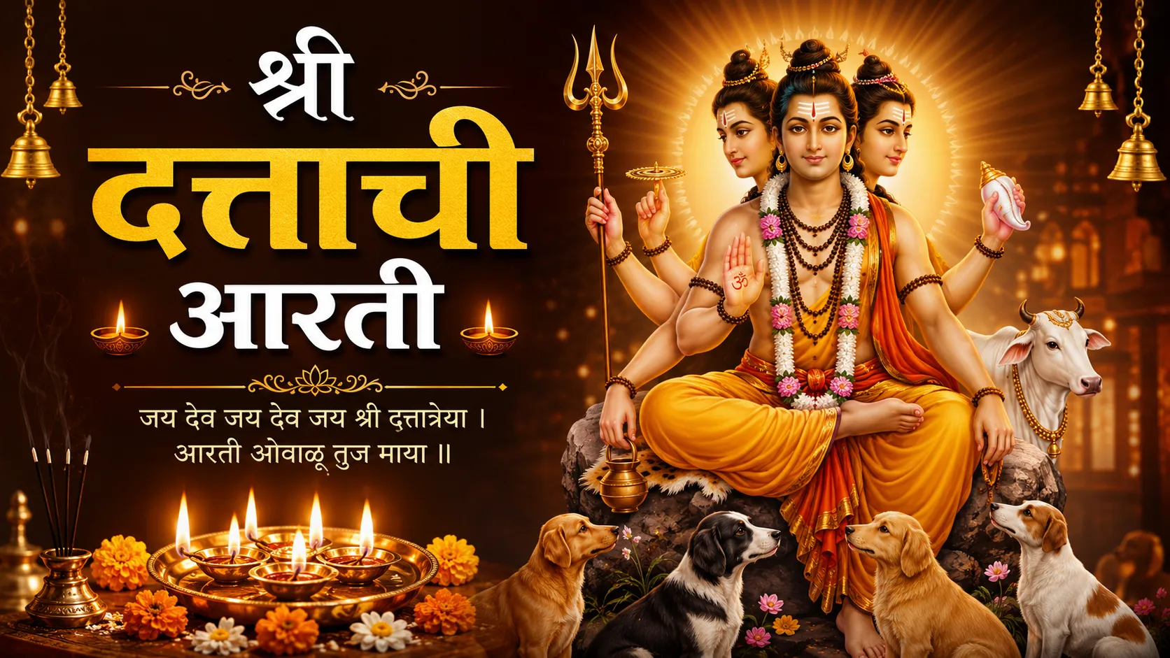 Shri Dattachi Aarti: Meaning, Benefits, Lyrics & Puja Guide