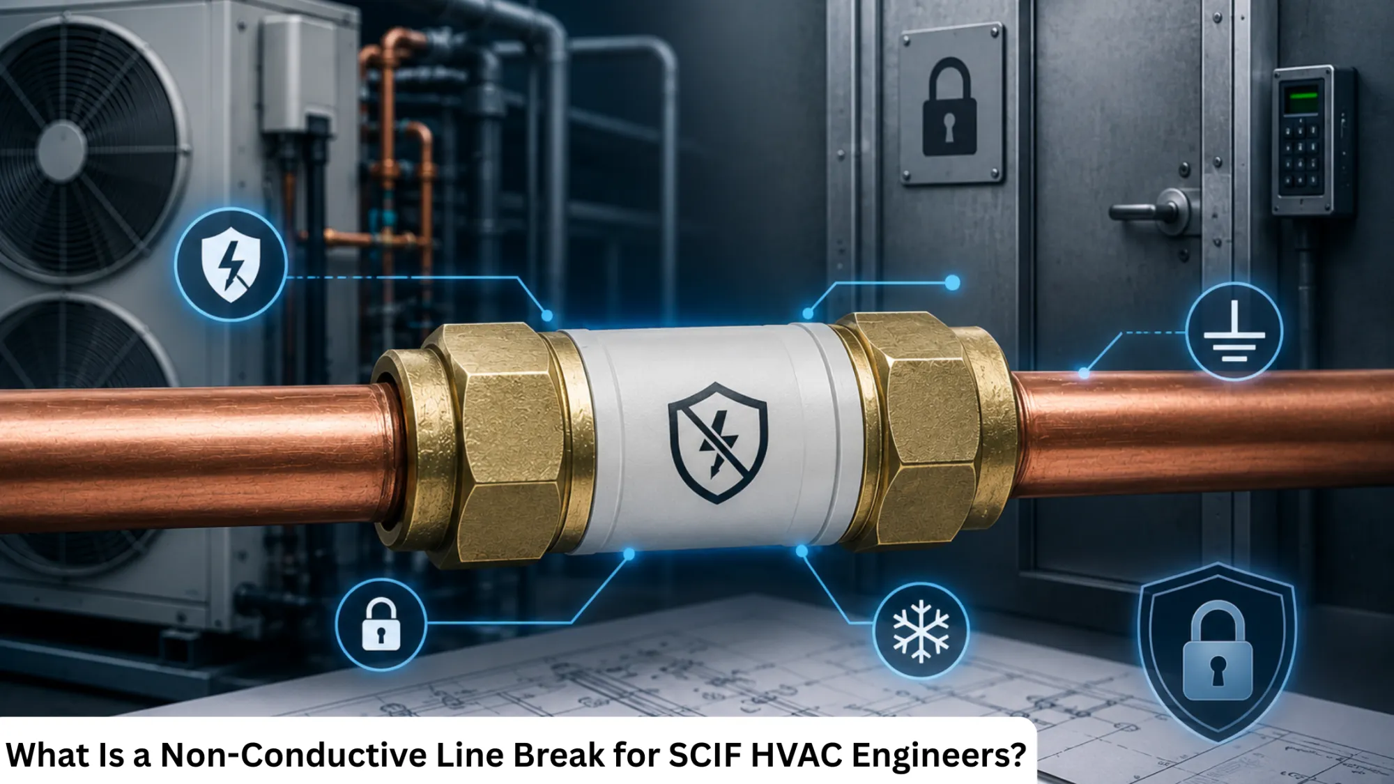 What Is a Non-Conductive Line Break for SCIF HVAC Engineers?