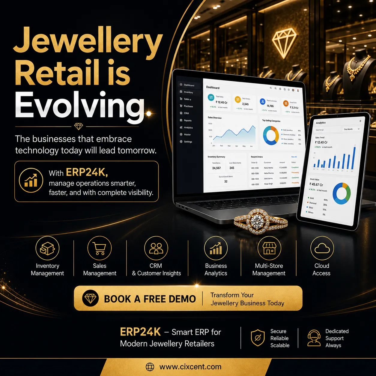 Why Should Jewellery Stores Use Cloud-Based Jewellery Software?