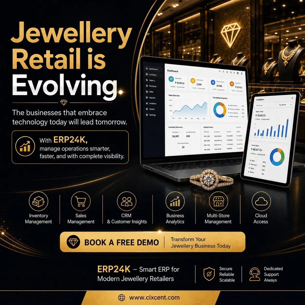 Why Should Jewellery Stores Use Cloud-Based Jewellery Software?