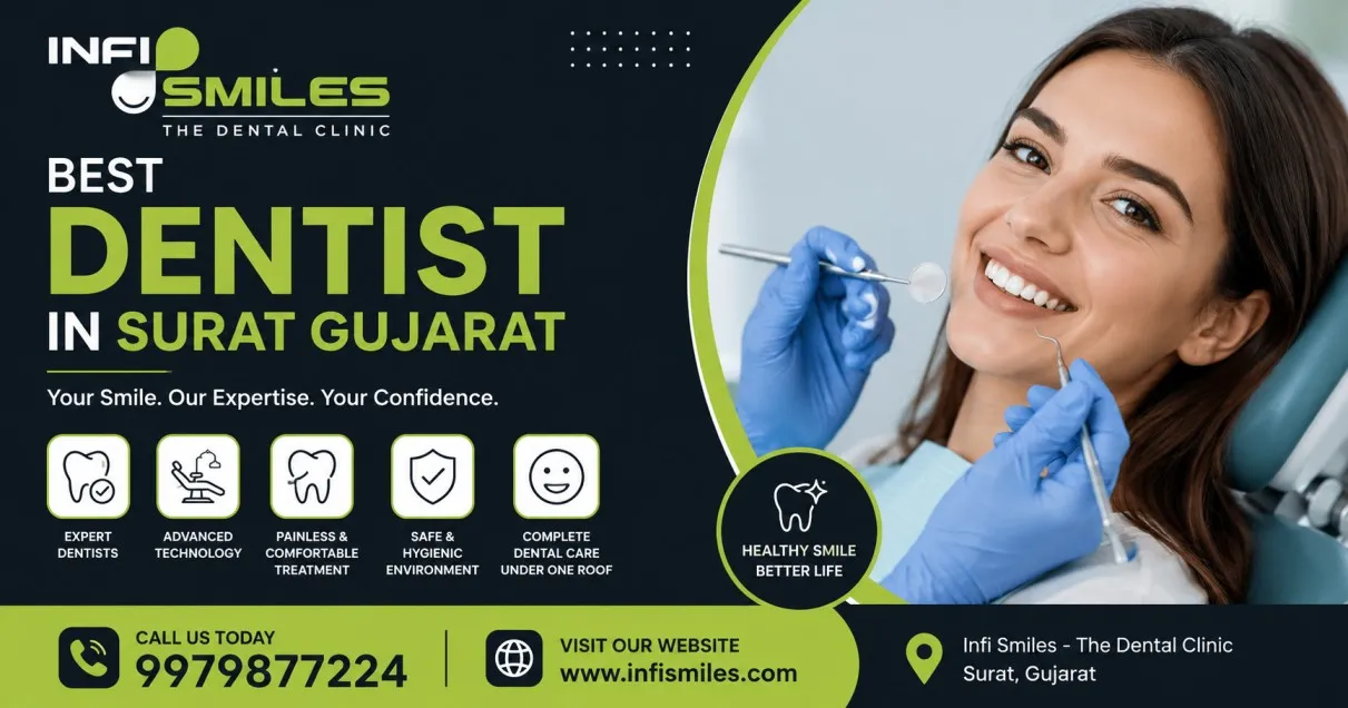 Which Dentist in Surat Gujarat Offers Complete Dental Treatment Services?