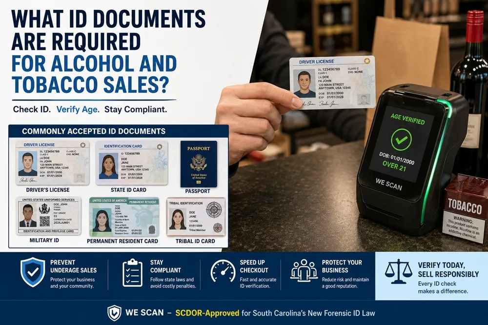 What ID Documents Are Required for Alcohol and Tobacco Sales?