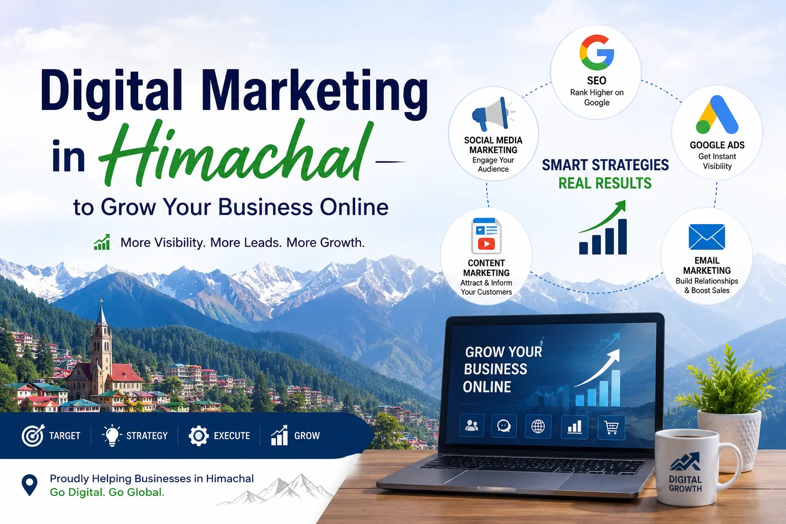 Digital Marketing in Himachal to Grow Your Business Online