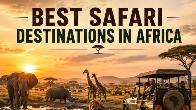 Best Safari Destinations in Africa: A Journey Through the Continent's Wildlife Wonders