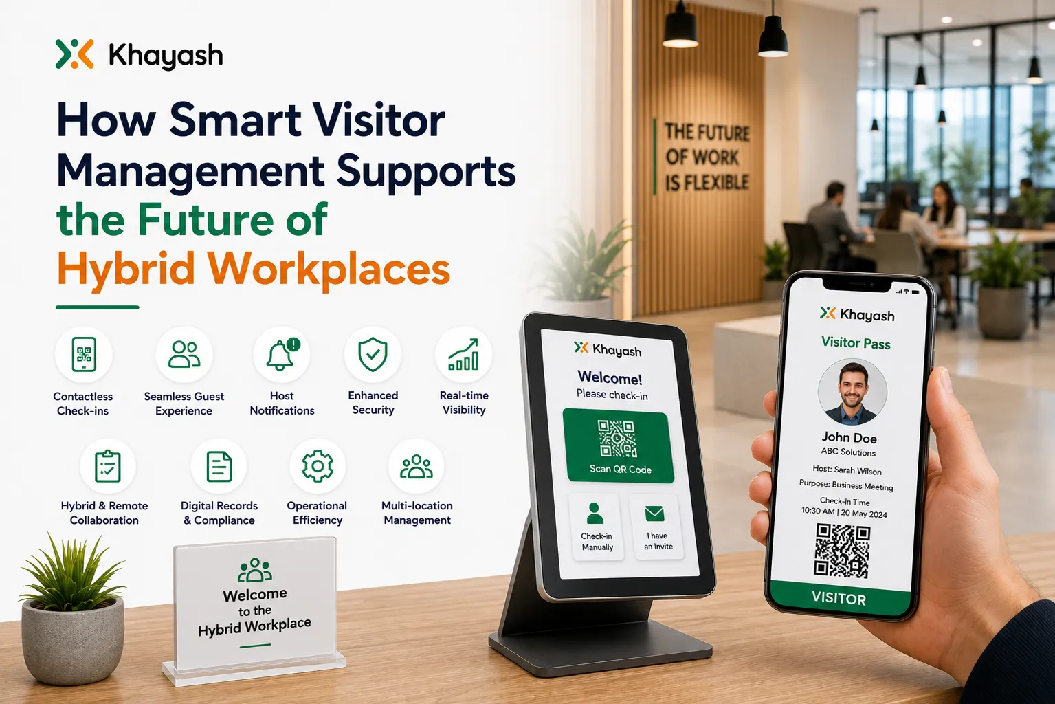 How Smart Visitor Management Supports the Future of Hybrid Workplaces