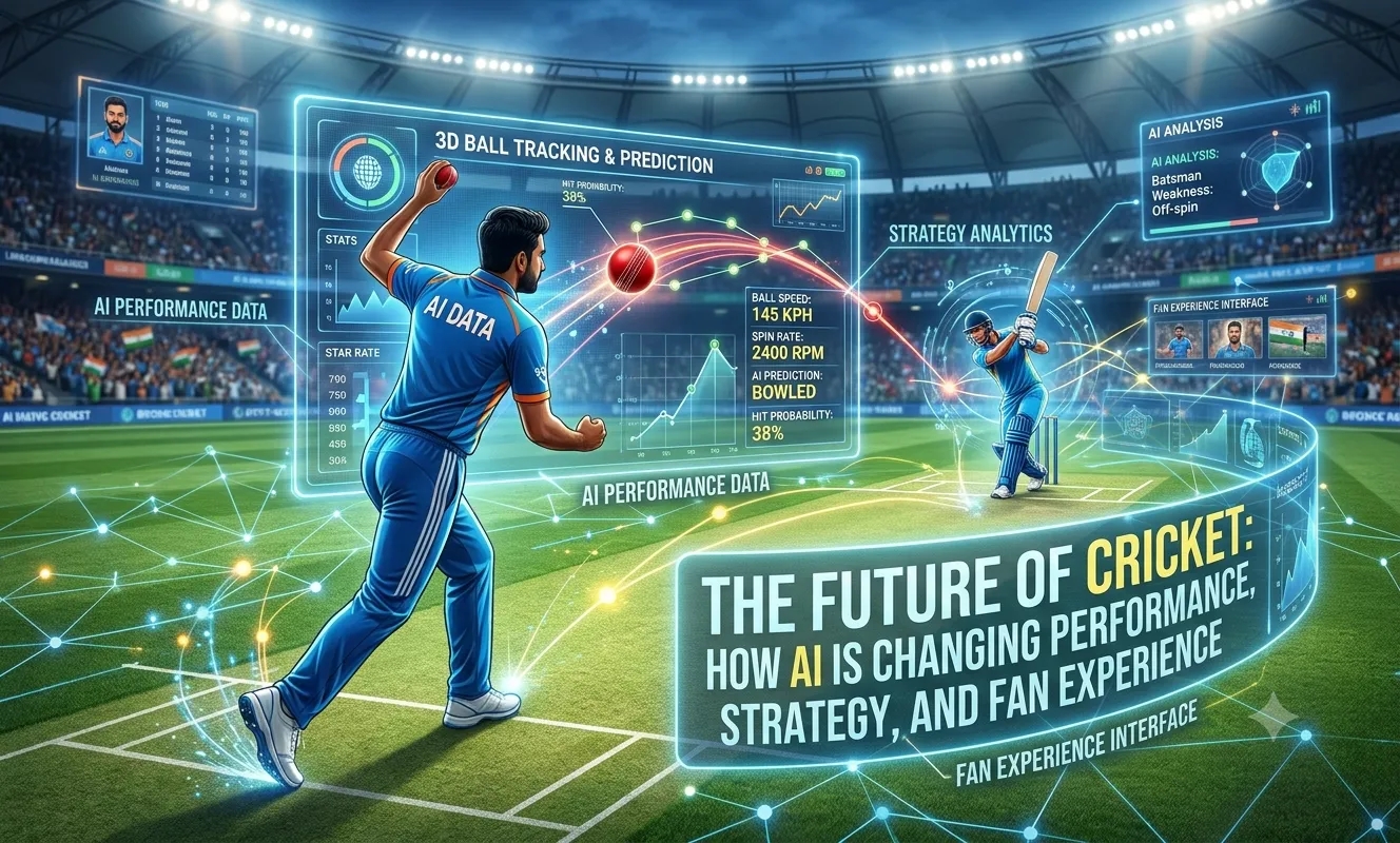 The Future of Cricket: How AI Is Changing Performance, Strategy, and Fan Experience