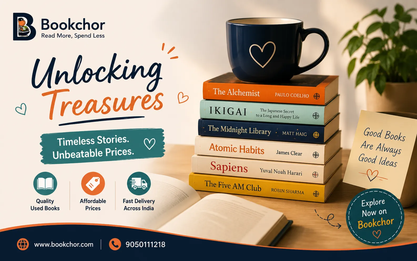 Discover Hidden Gems: The Charm of Pre-Owned Novels