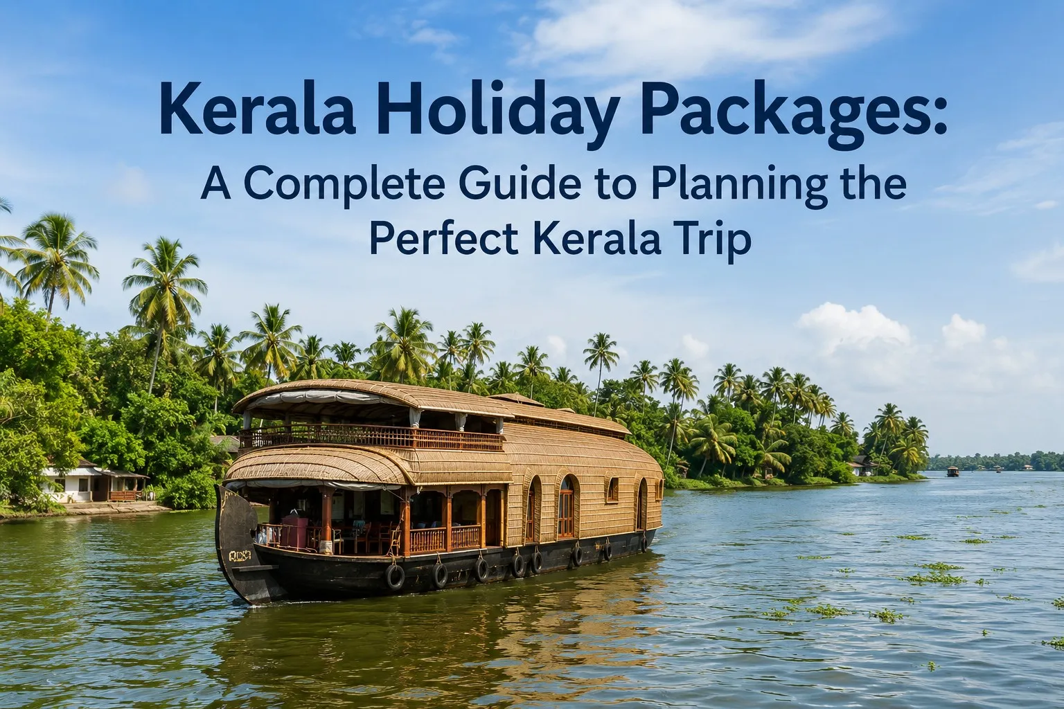 Kerala Holiday Packages: A Complete Guide to Planning the Perfect Kerala Trip