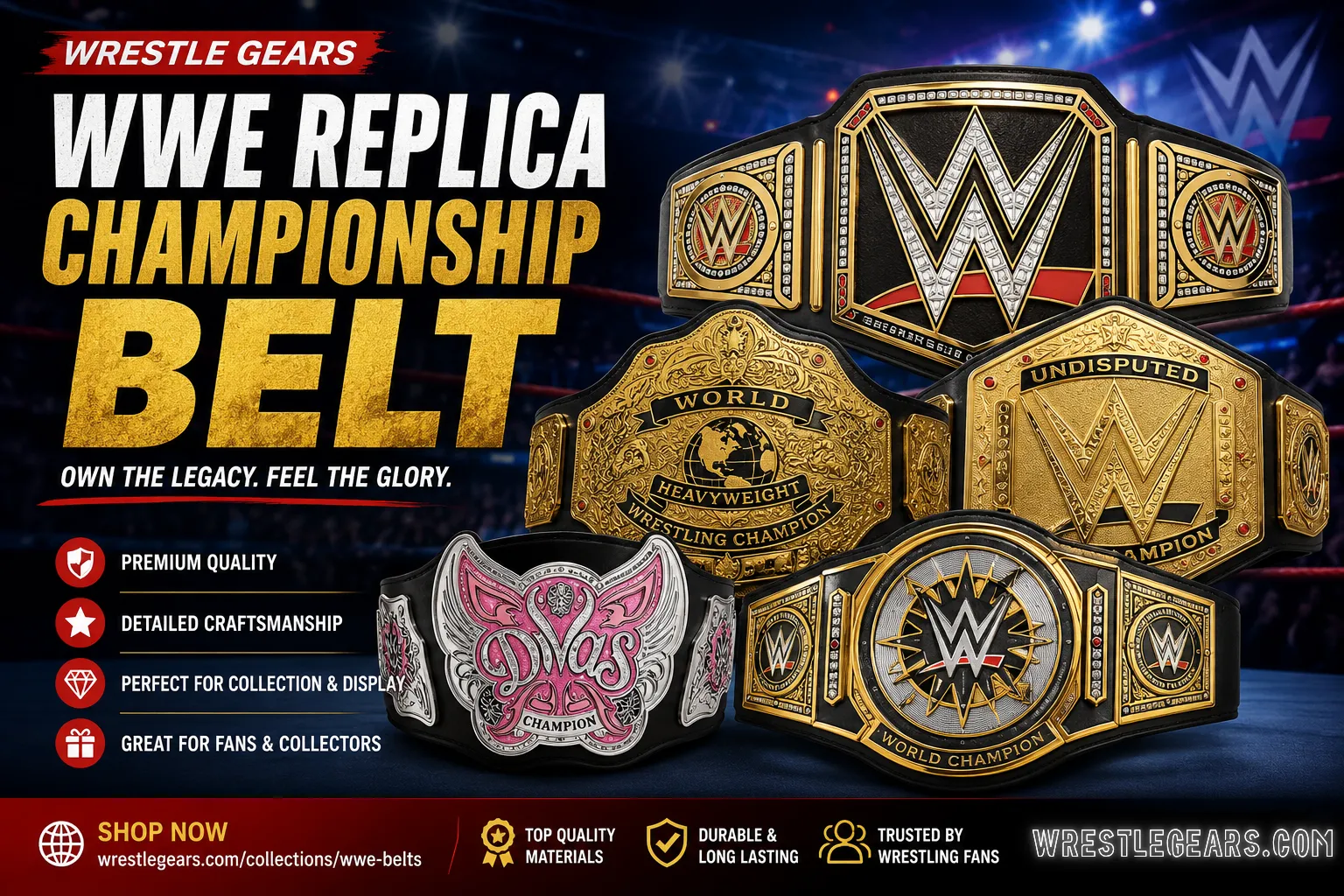 How to Choose the Best WWE Replica Championship Belts for Sale