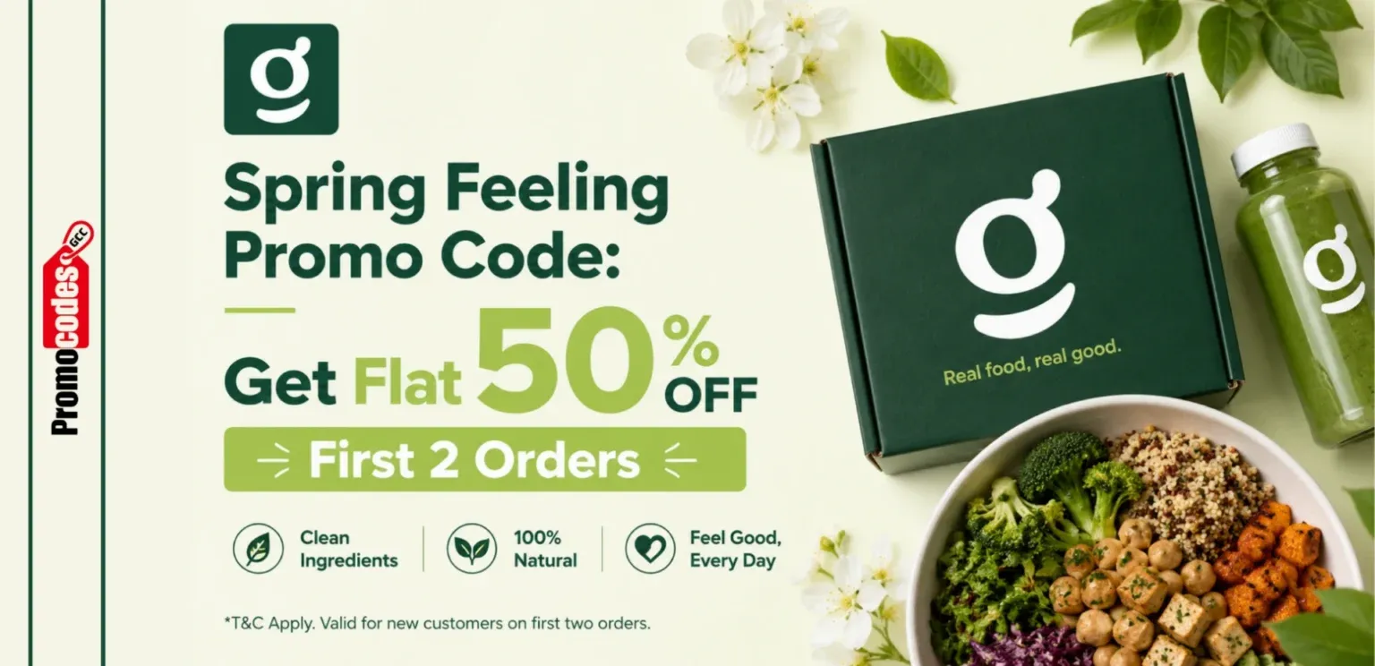 Spring Feeling Promo Code: Save More on Your First Healthy Meal Plan