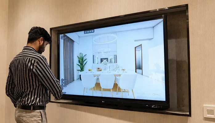 Digital Twin Real Estate for Interactive Sales Galleries