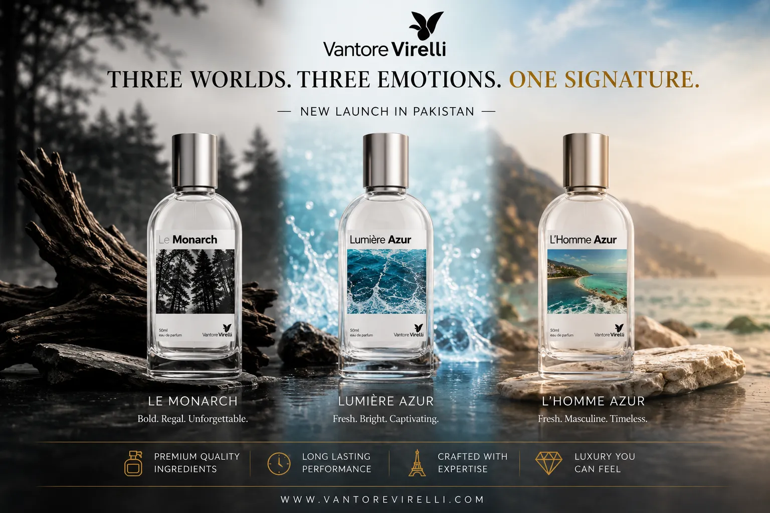 Redefining Luxury Fragrance in Pakistan with Vantore Virelli
