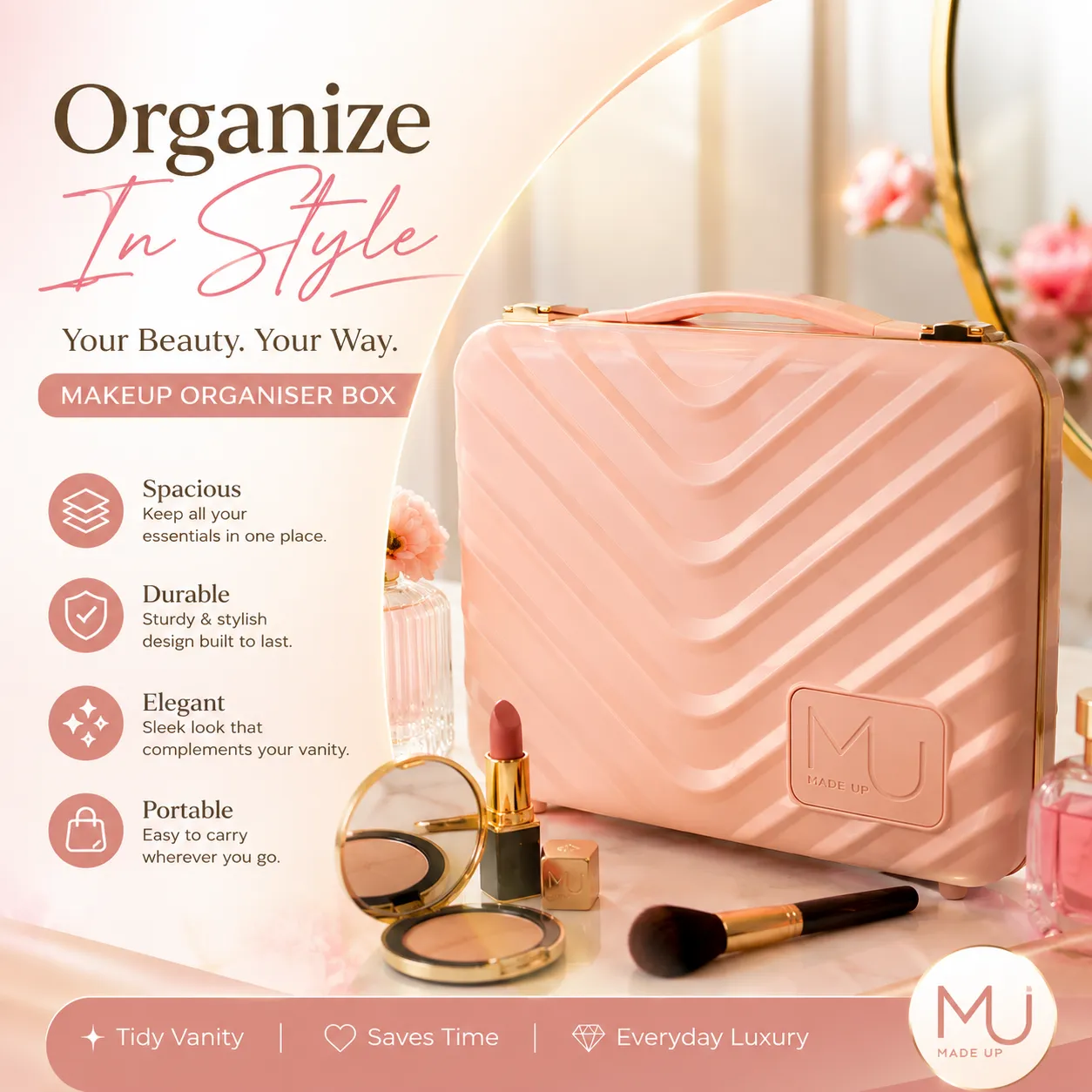 The Benefits of Keeping Your Beauty Essentials Organised Every Day