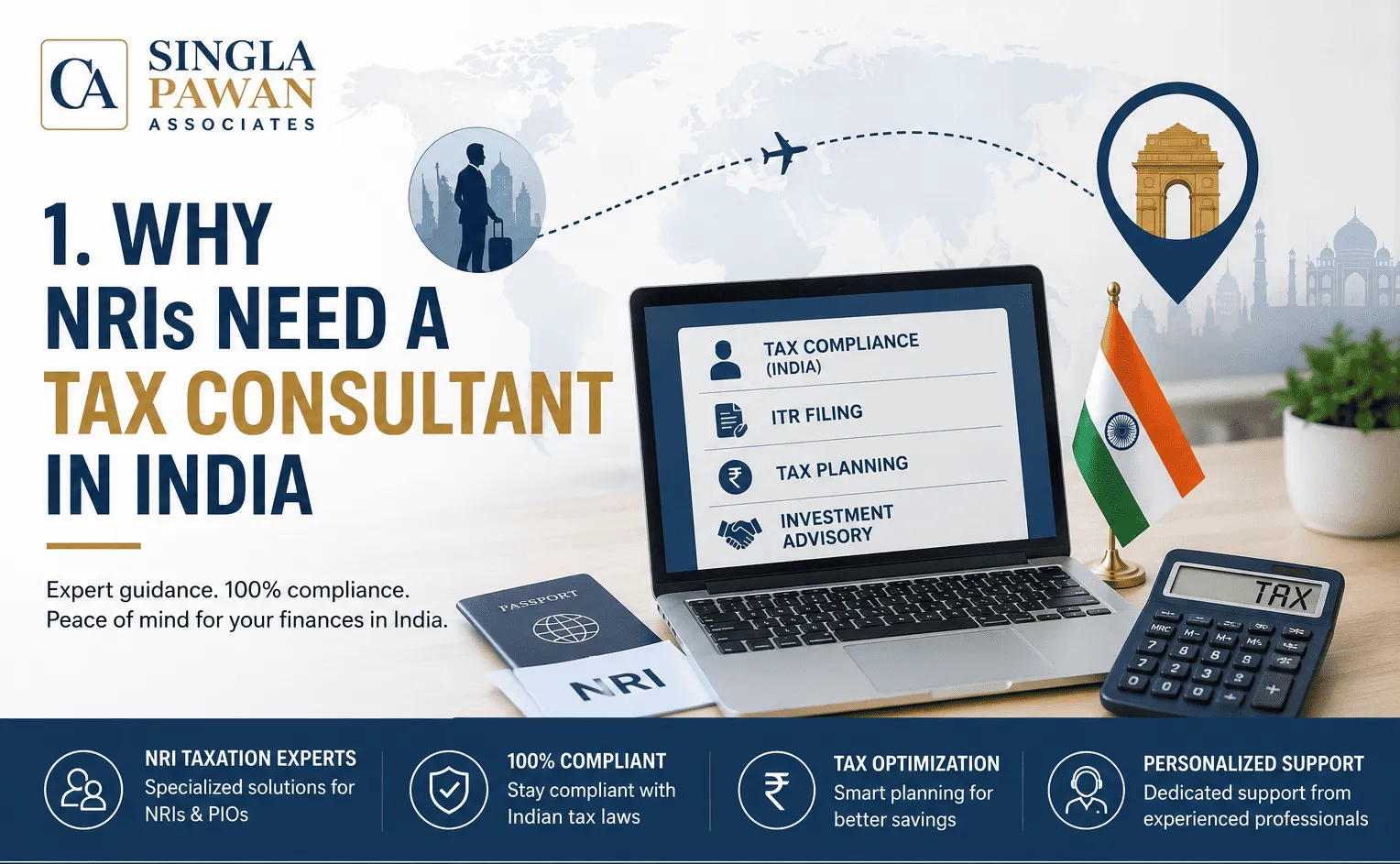 Why NRIs Need a Tax Consultant in India