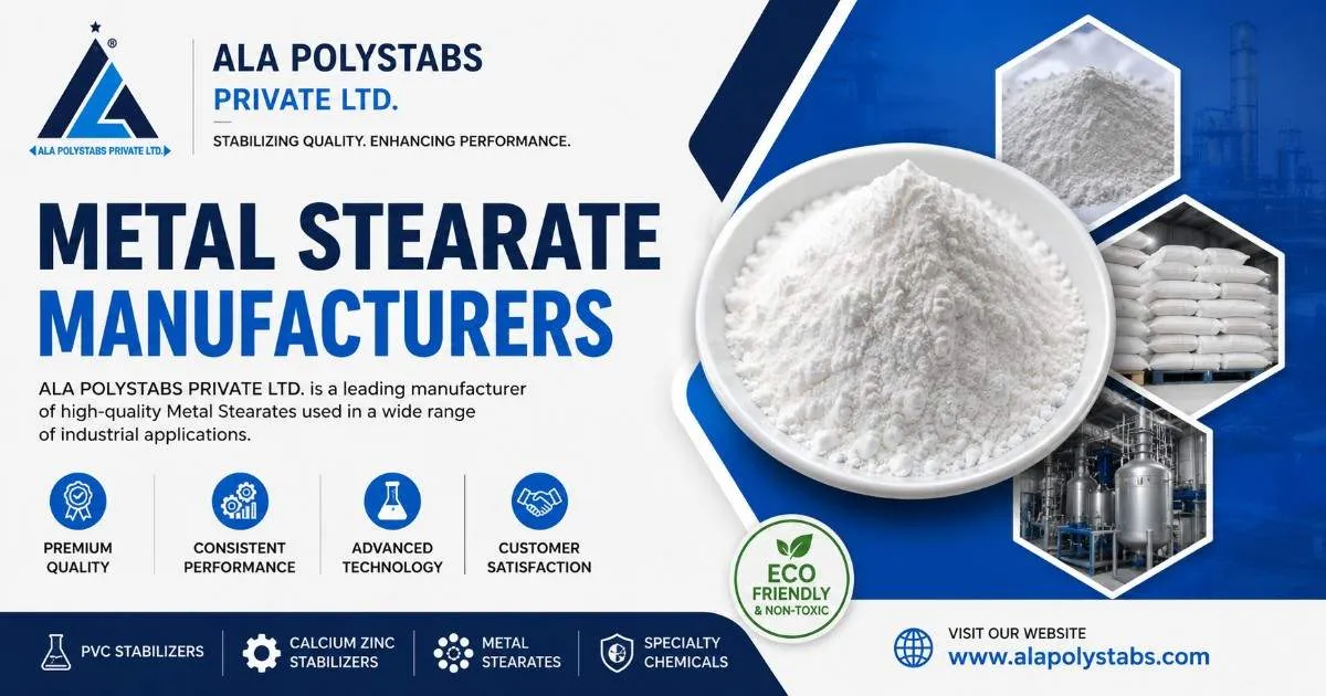 What Benefits Do Metal Stearate Manufacturers Provide?