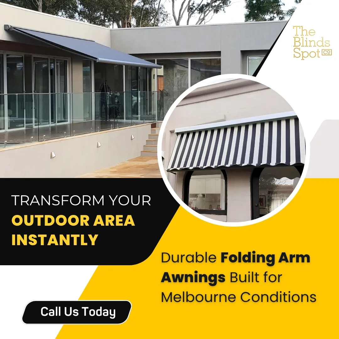 Why Folding Arm Awnings Are the Perfect Shade Solution for Melbourne Homes