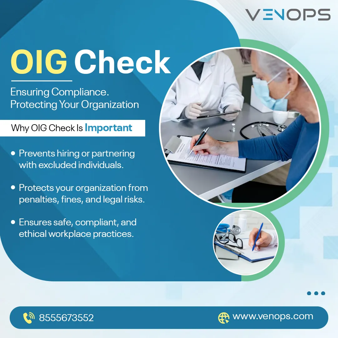 OIG Check Services for Healthcare Compliance with Venops