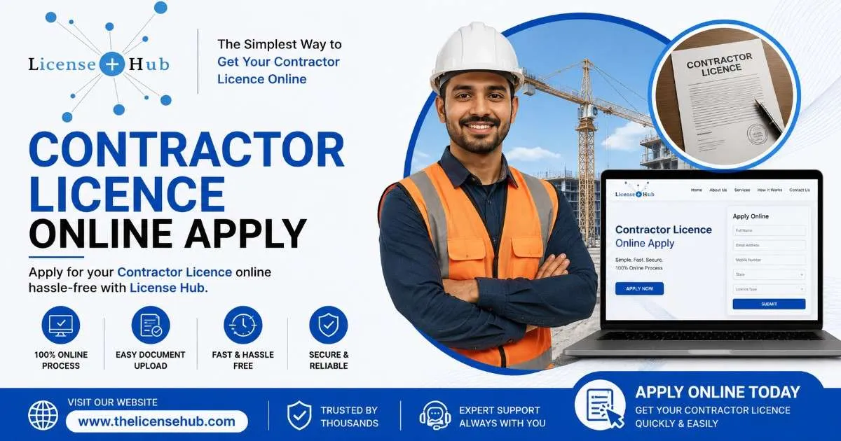 What Are the Benefits of Contractor Licence Online Apply?