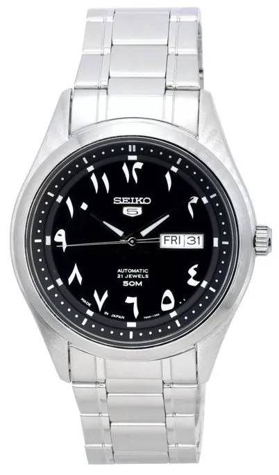 Seiko 5 Black Arabic Dial SNKP21: Legibility-First Design Done Right
