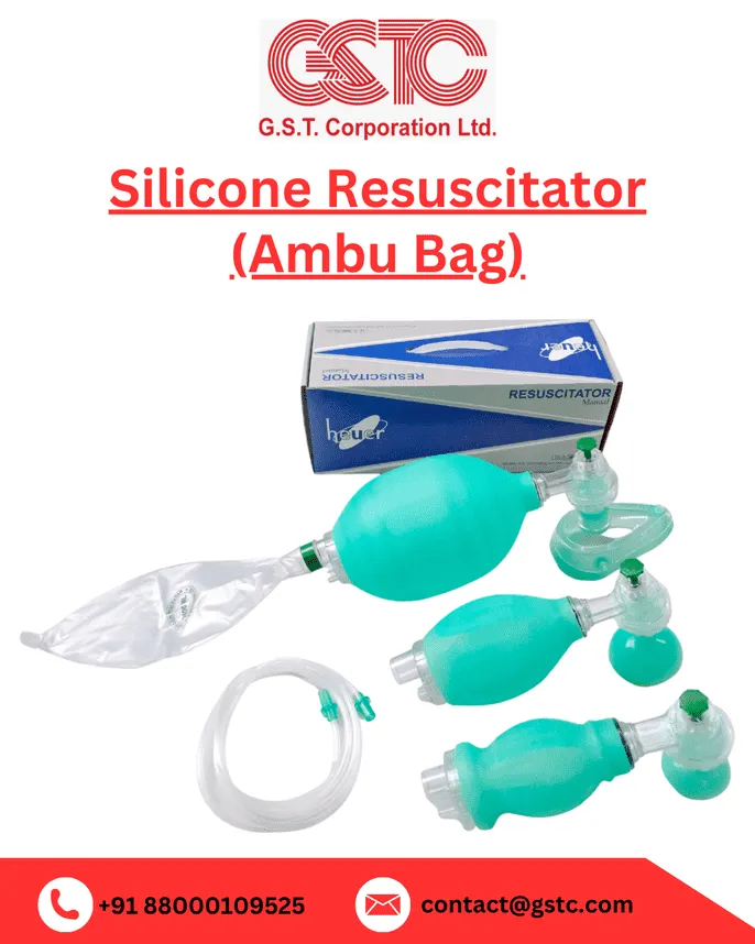 Manual Resuscitator for Emergency Patient Care - GSTC