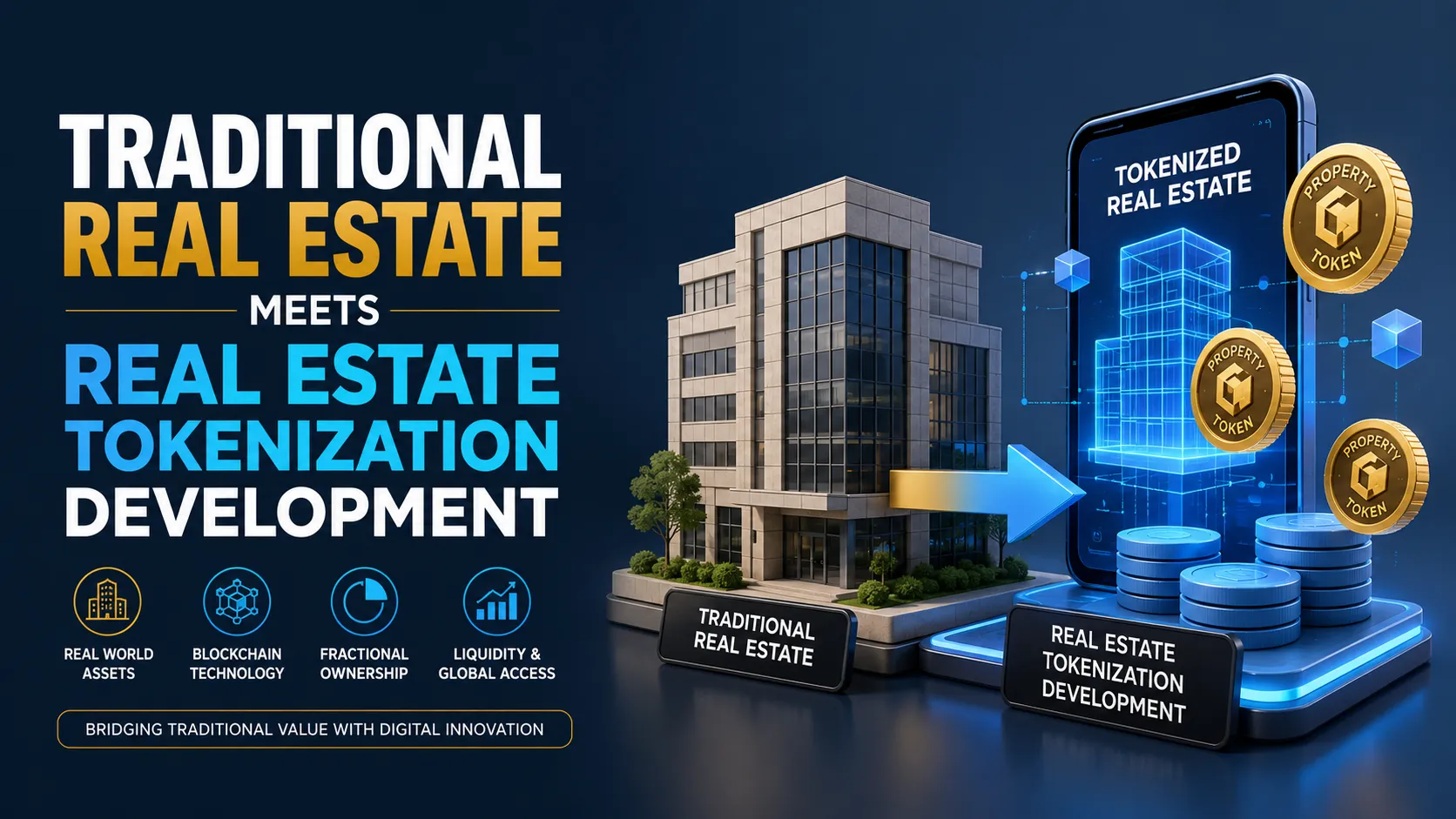 Traditional Real Estate Meets Real Estate Tokenization Development