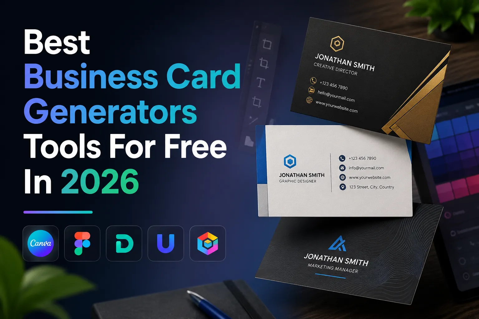 Best Business Card Generators Tools For Free In 2026