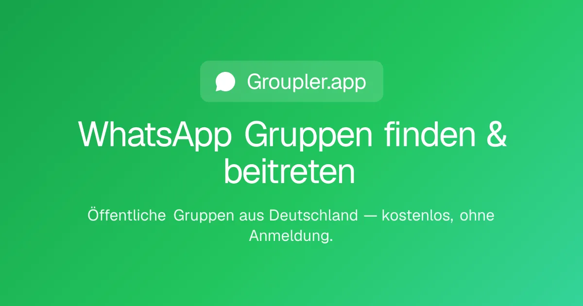 WhatsApp-Gruppen finden: So entdeckst du Communities, die wirklich zu dir passen